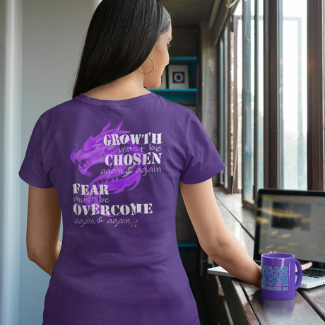 Growth Must Be Chosen (Women's Boyfriend Tee)