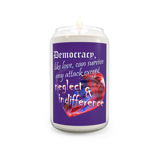 Democracy, Like Love, Can Survive (Scented Candle, 13.75oz)