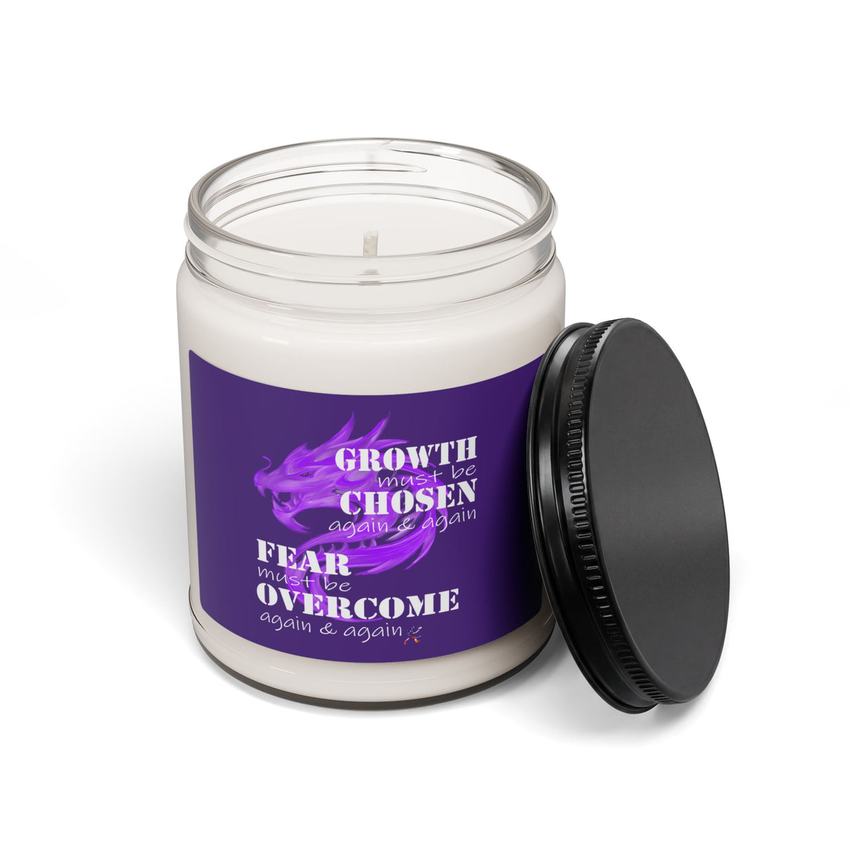 Growth Must Be Chosen (Scented Soy Candle, 9oz)