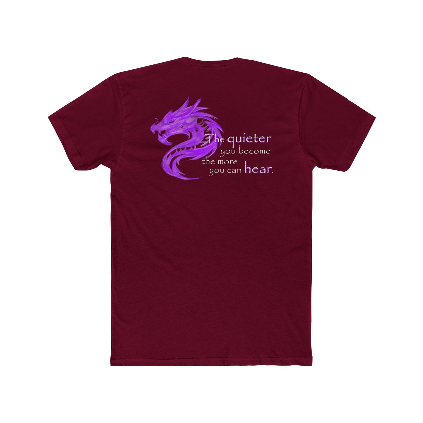 Quieter You Become (Cotton Crew Tee)