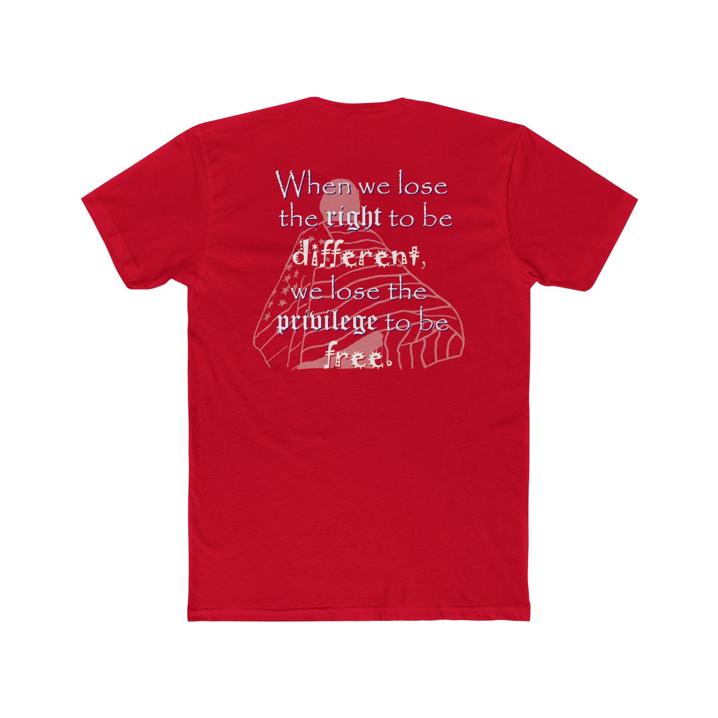 Right to be Different (Cotton Crew Tee)