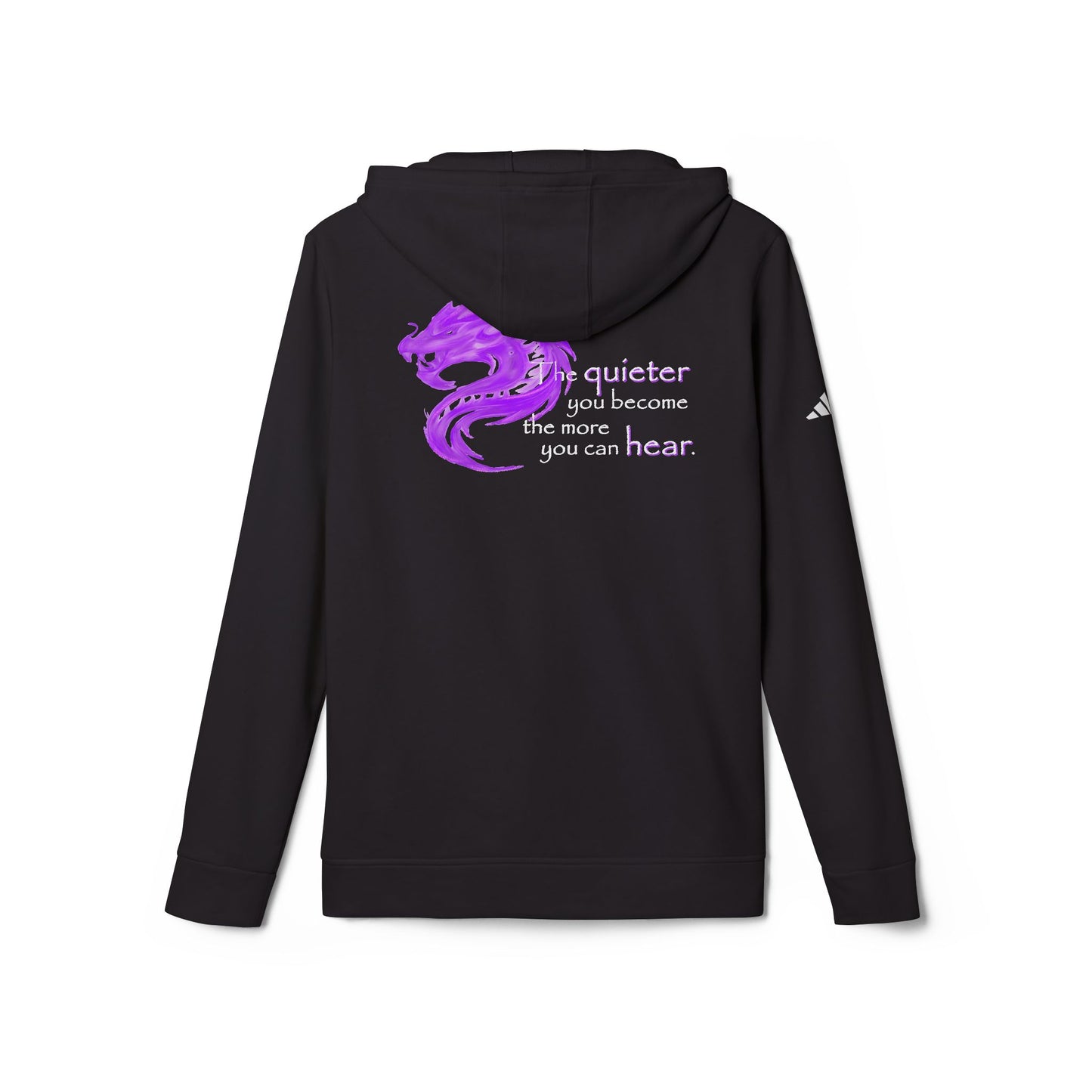 Quieter You Become (adidas® Fleece Hoodie)