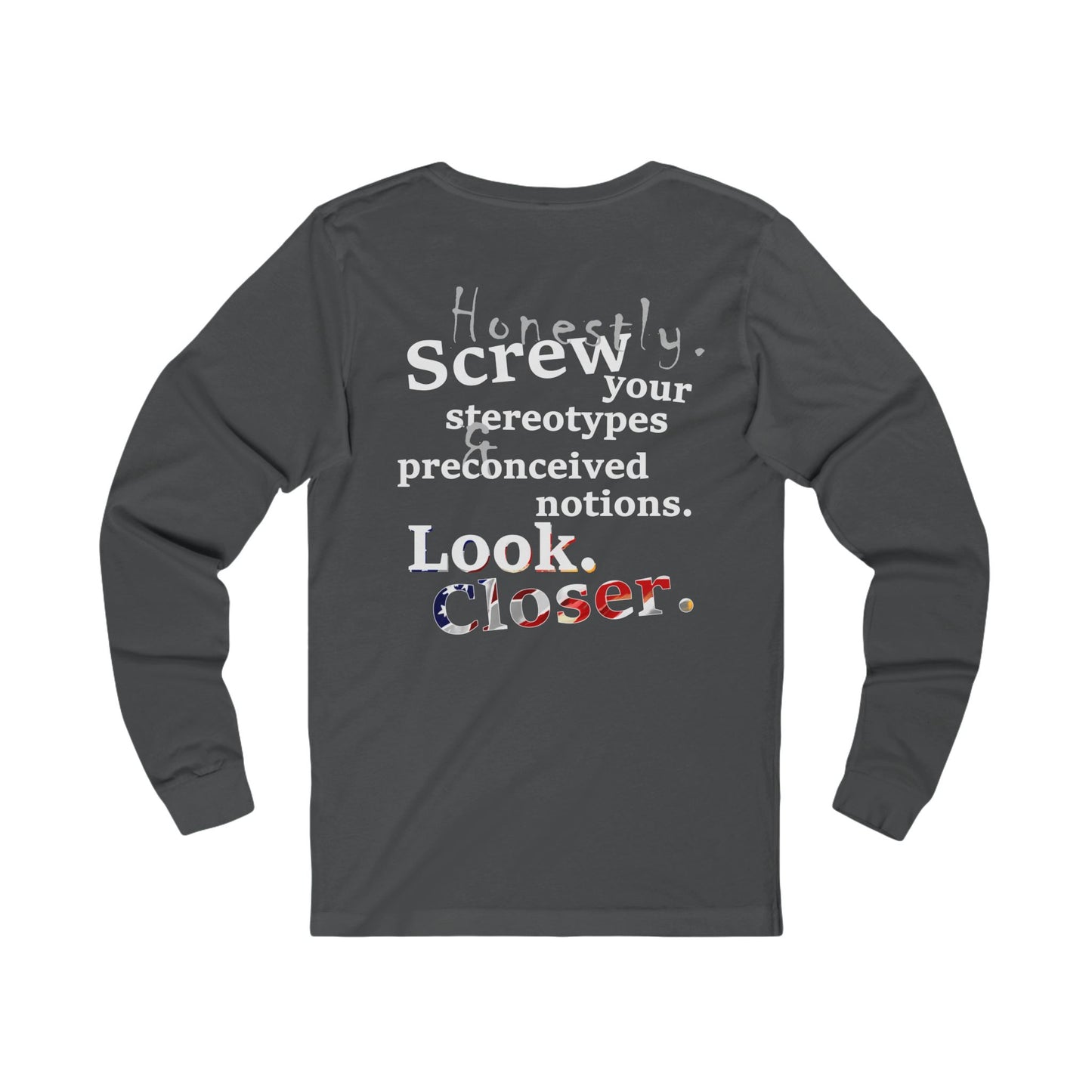 Look. Closer. (Jersey Long Sleeve)