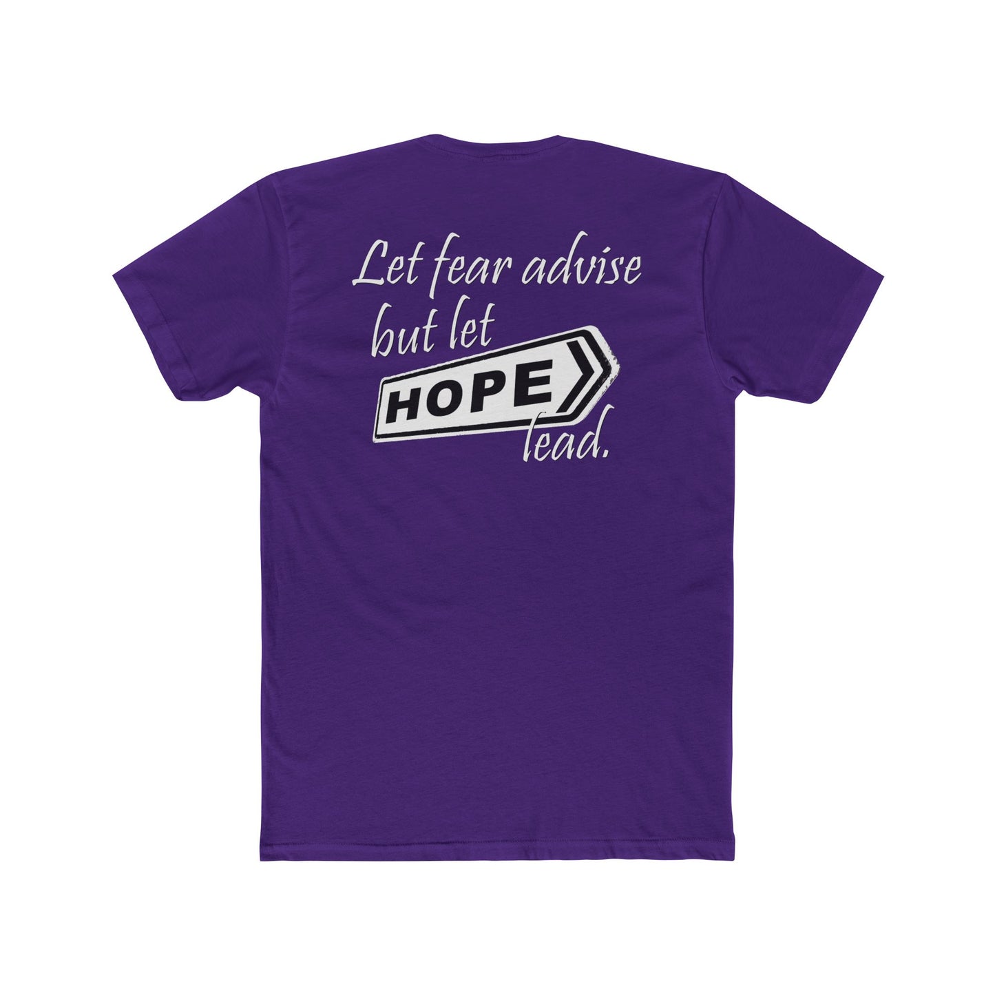 Let Hope Lead (Cotton Crew Tee)