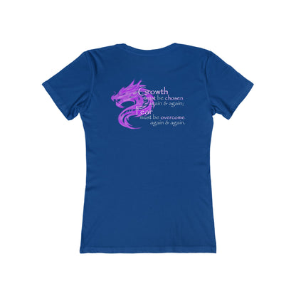 Growth Must Be Chosen (Women's Boyfriend Tee)