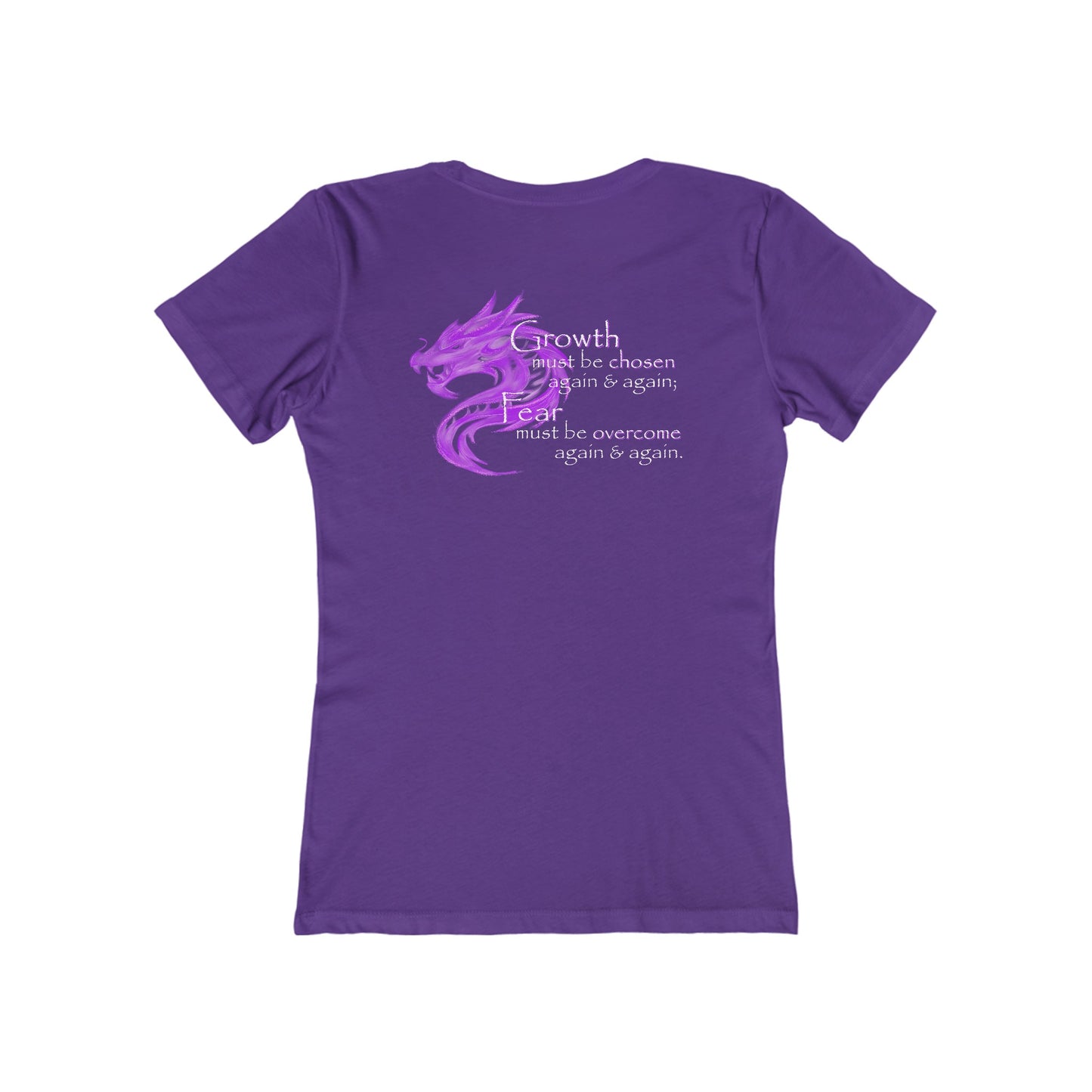 Growth Must Be Chosen (Women's Boyfriend Tee)