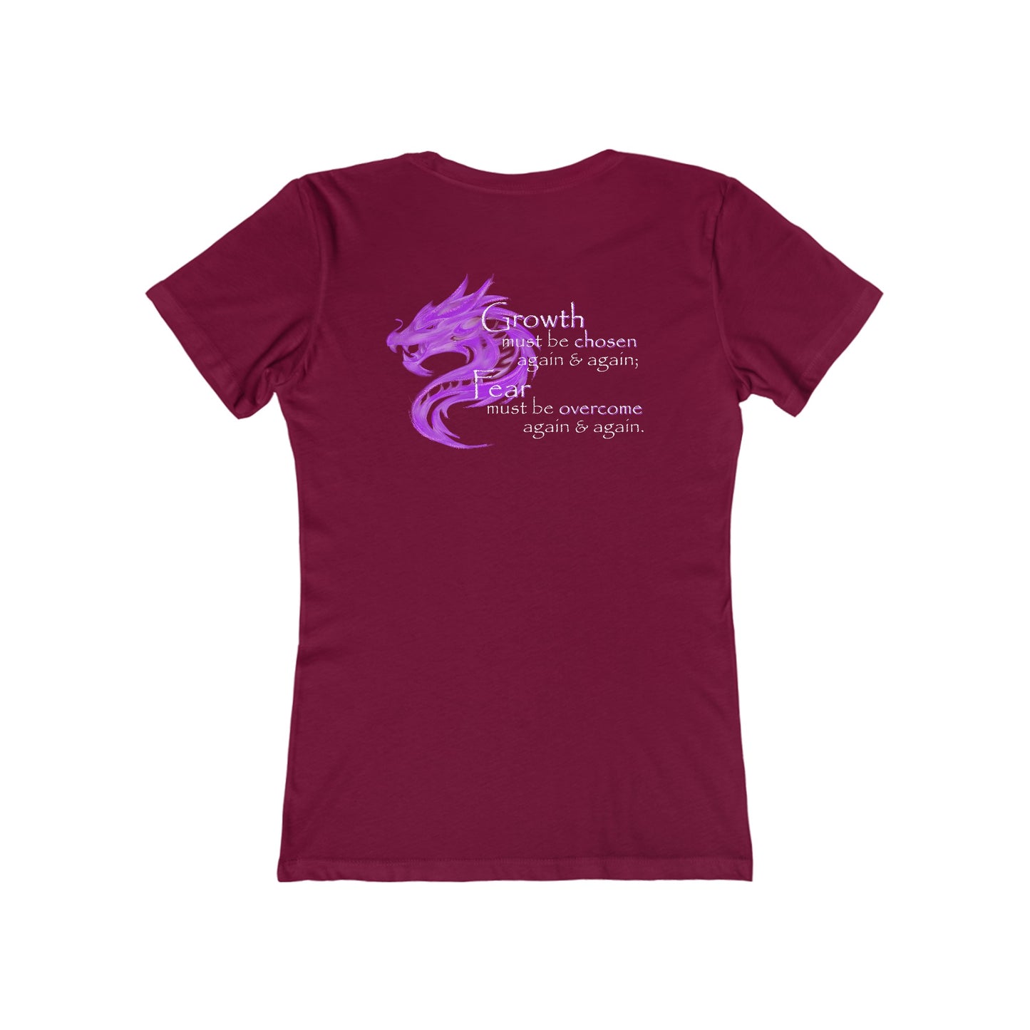 Growth Must Be Chosen (Women's Boyfriend Tee)