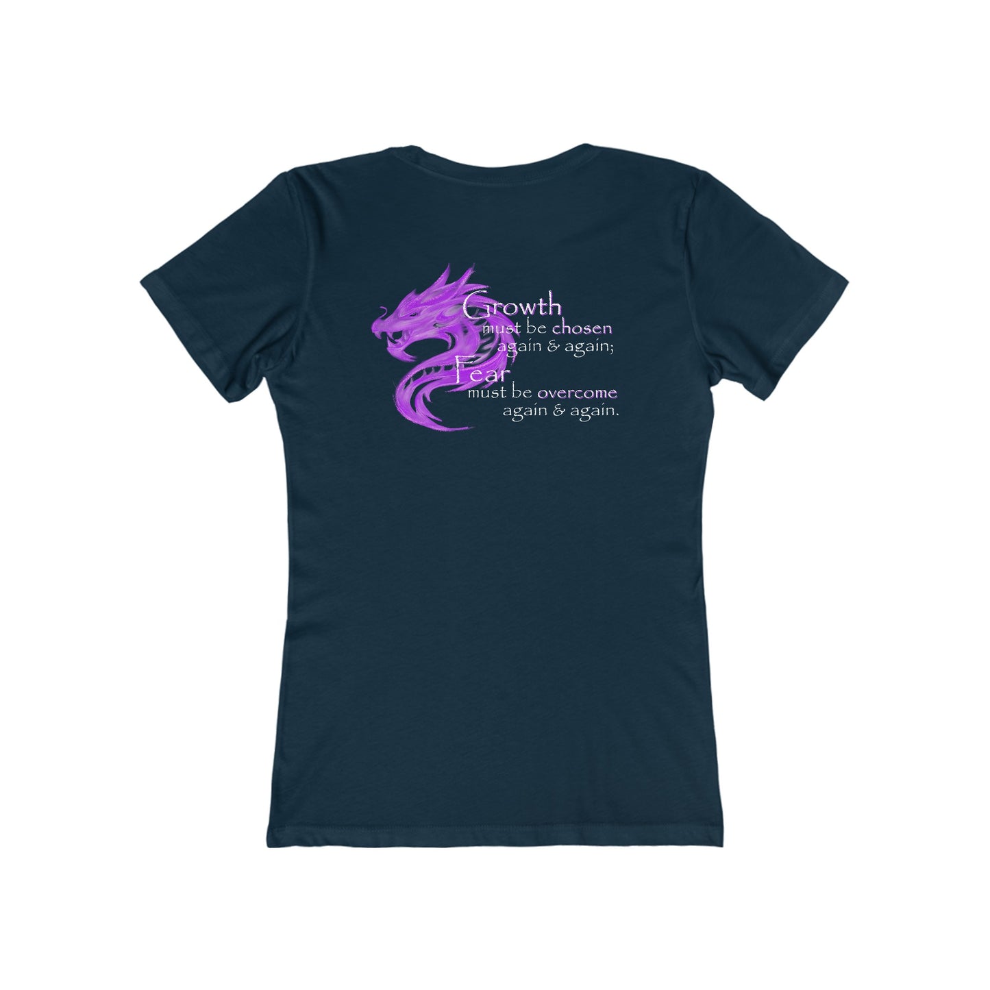 Growth Must Be Chosen (Women's Boyfriend Tee)
