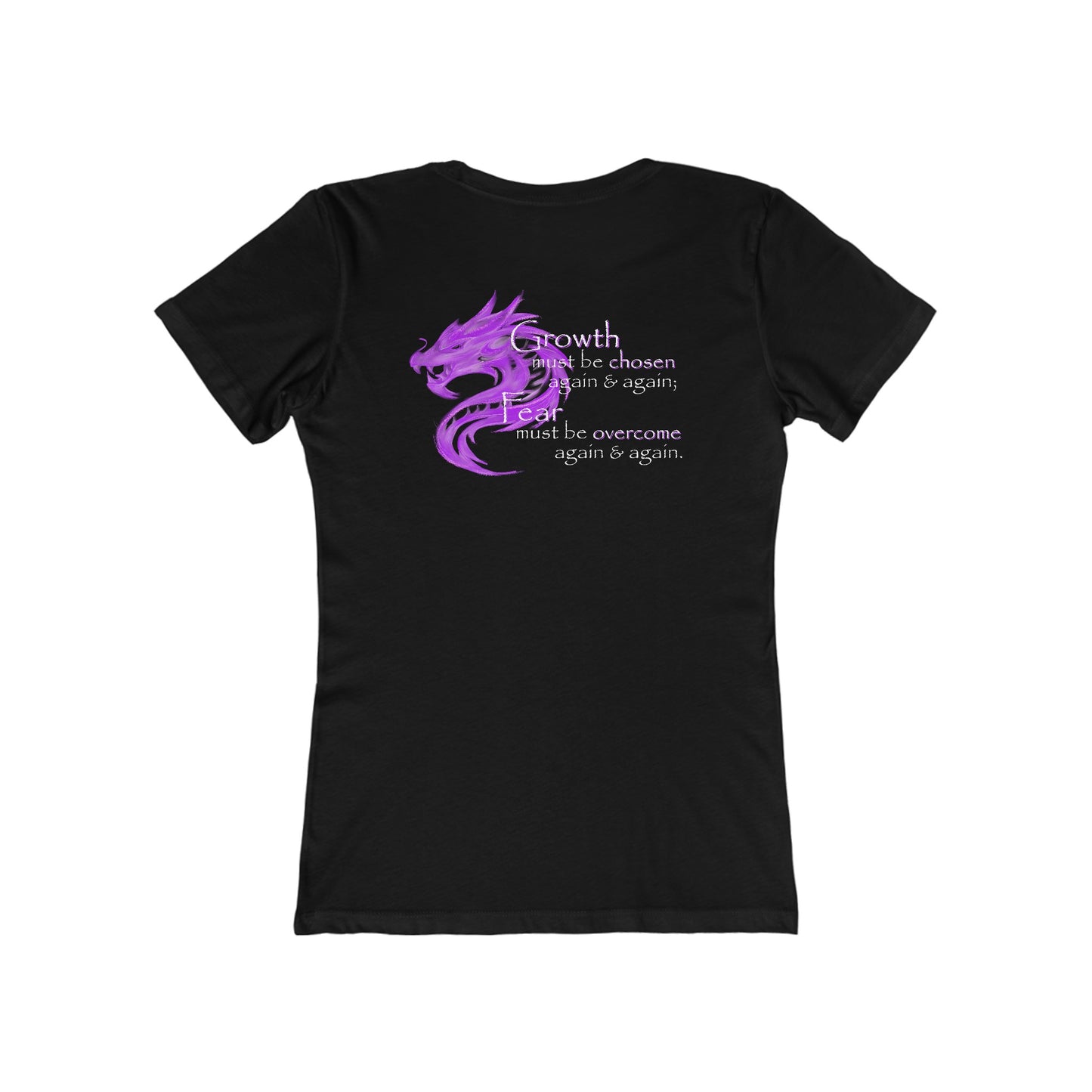 Growth Must Be Chosen (Women's Boyfriend Tee)