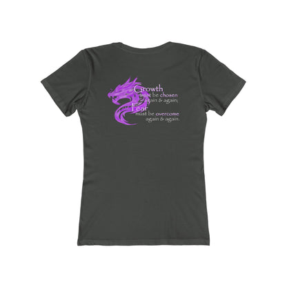Growth Must Be Chosen (Women's Boyfriend Tee)