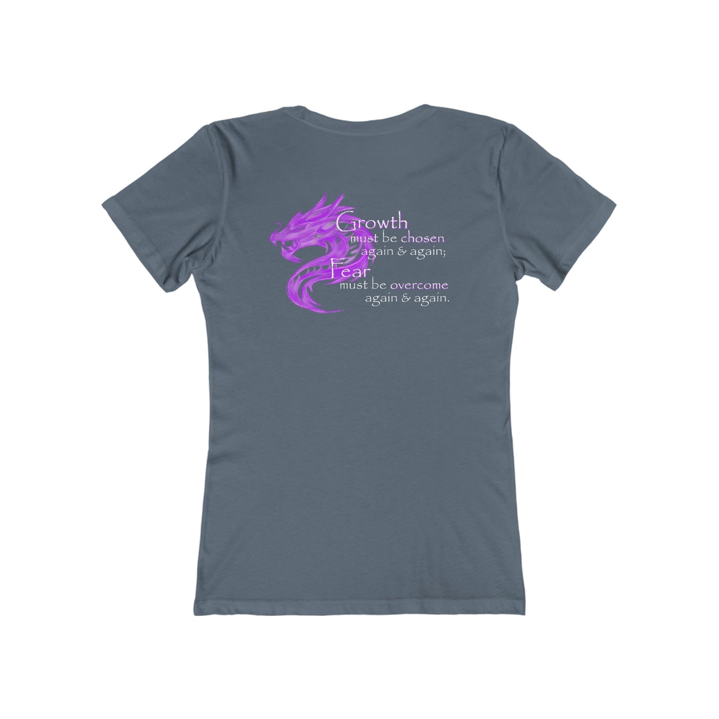 Growth Must Be Chosen (Women's Boyfriend Tee)