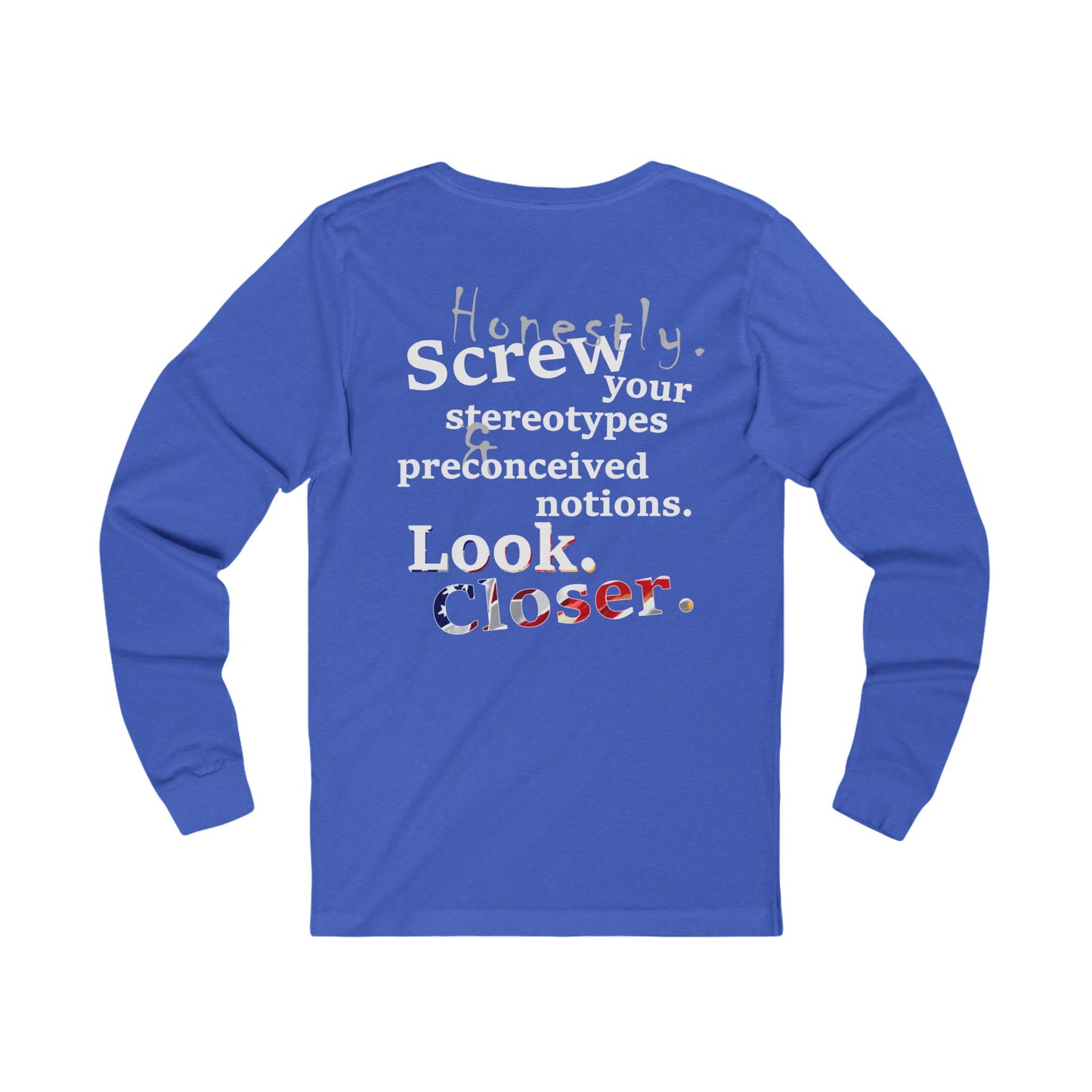 Look. Closer. (Jersey Long Sleeve)