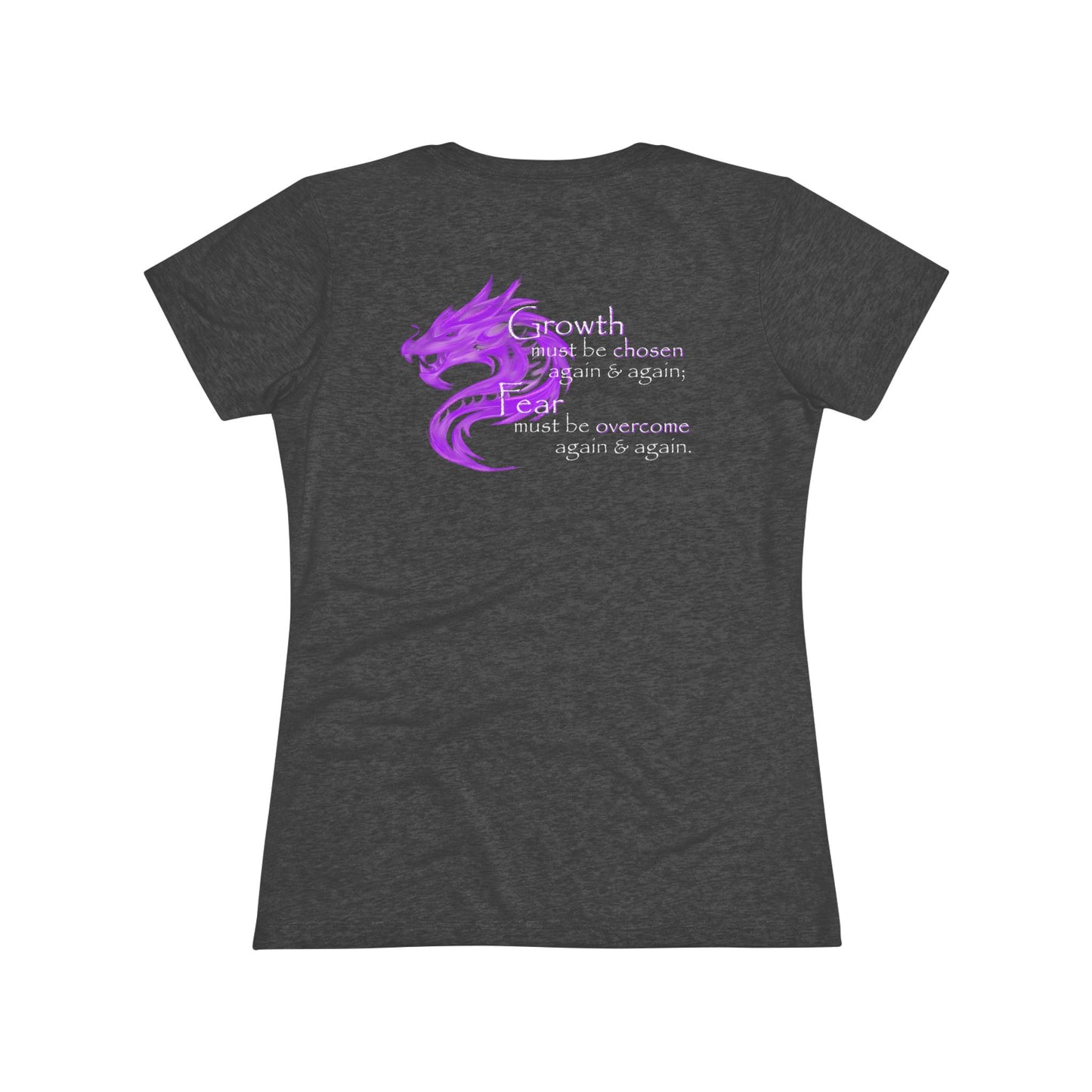 Growth Must Be Chosen (Women's Triblend Tee)