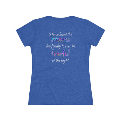 I Have Loved the Stars (Women's Triblend Tee)