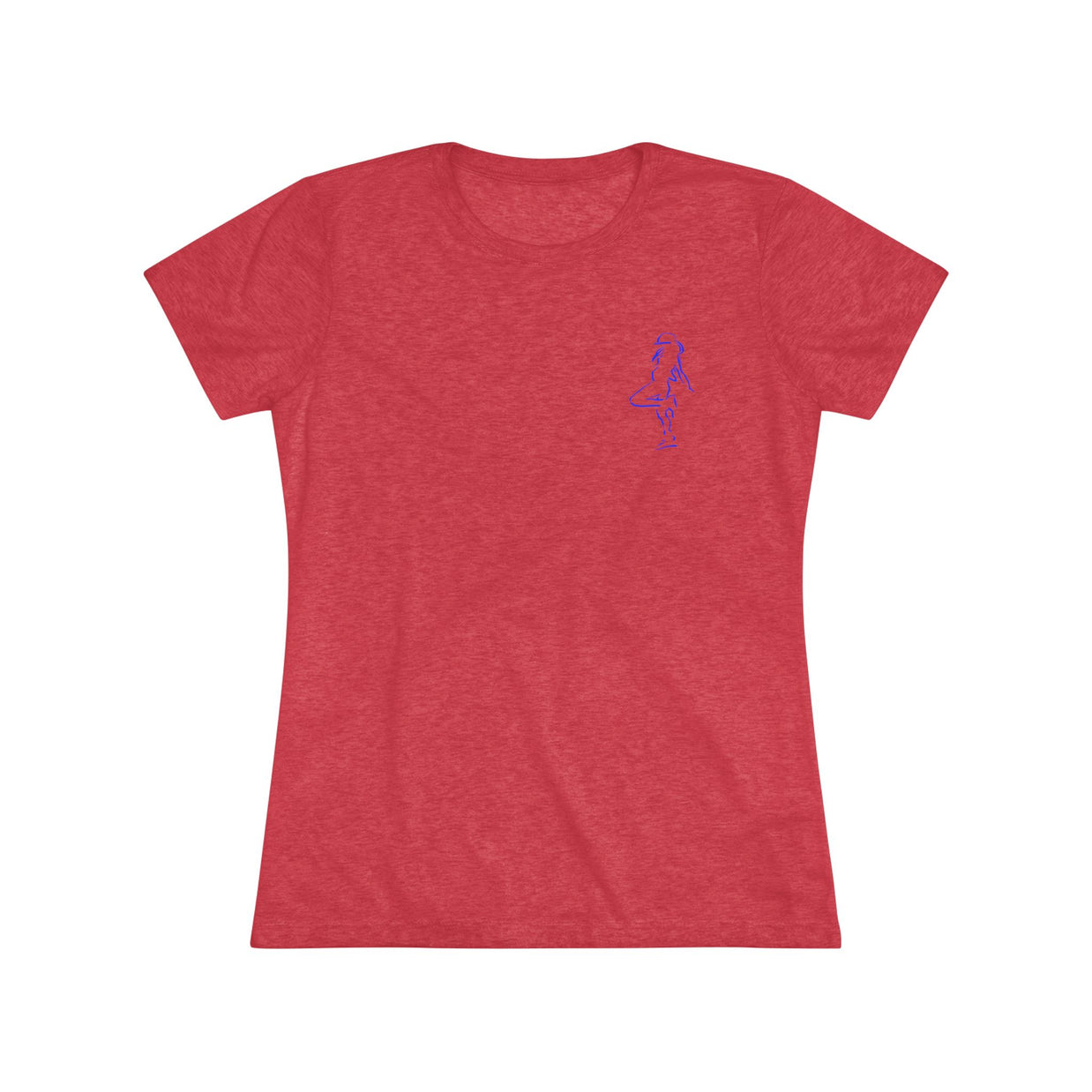 Hip Hop Girl; Those Who Hear Not the Music (Women's Triblend Tee)