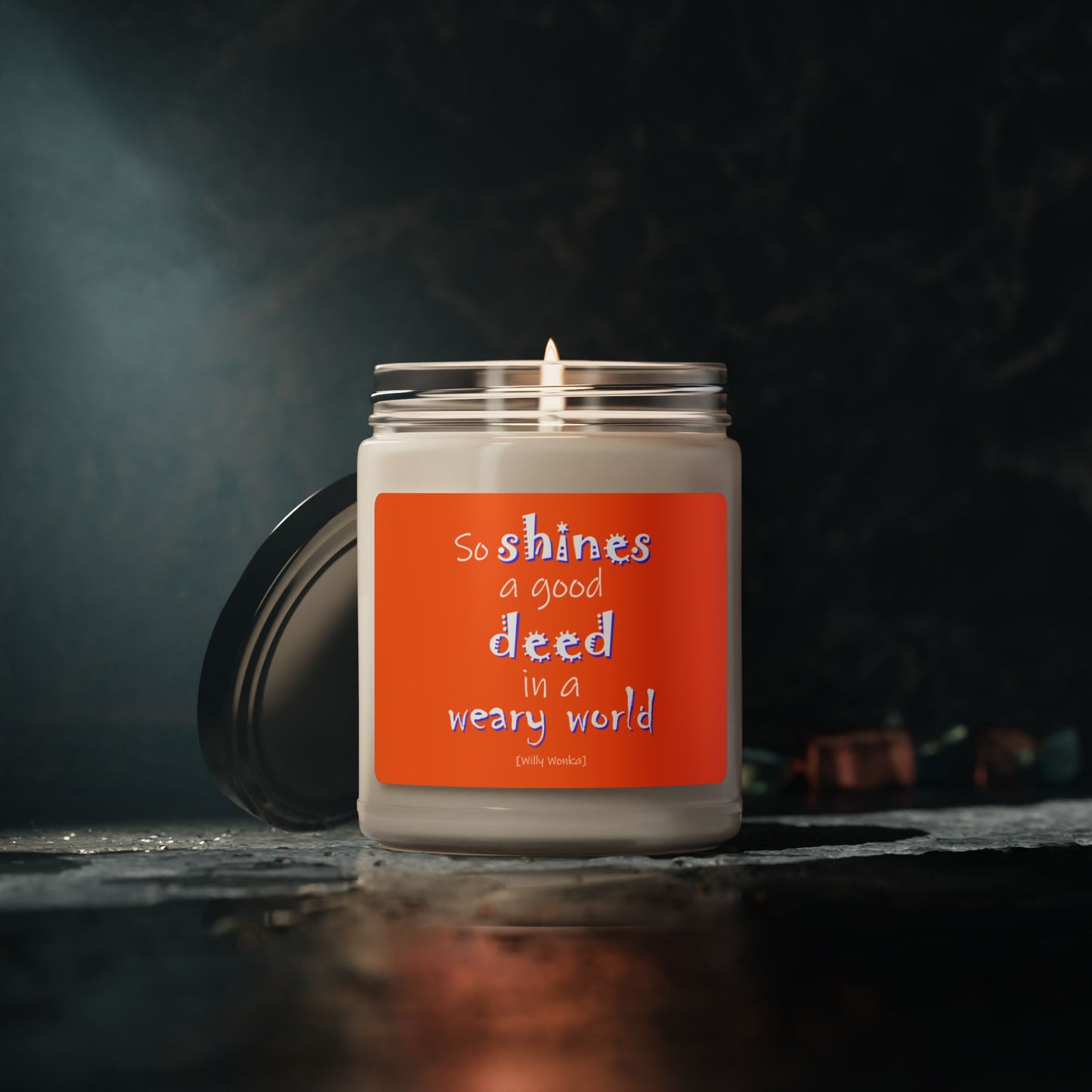 So Shines a Good Deed (Scented Soy Candle, 9oz)