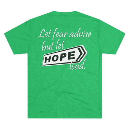 Let Hope Lead (Triblend Crew Tee)