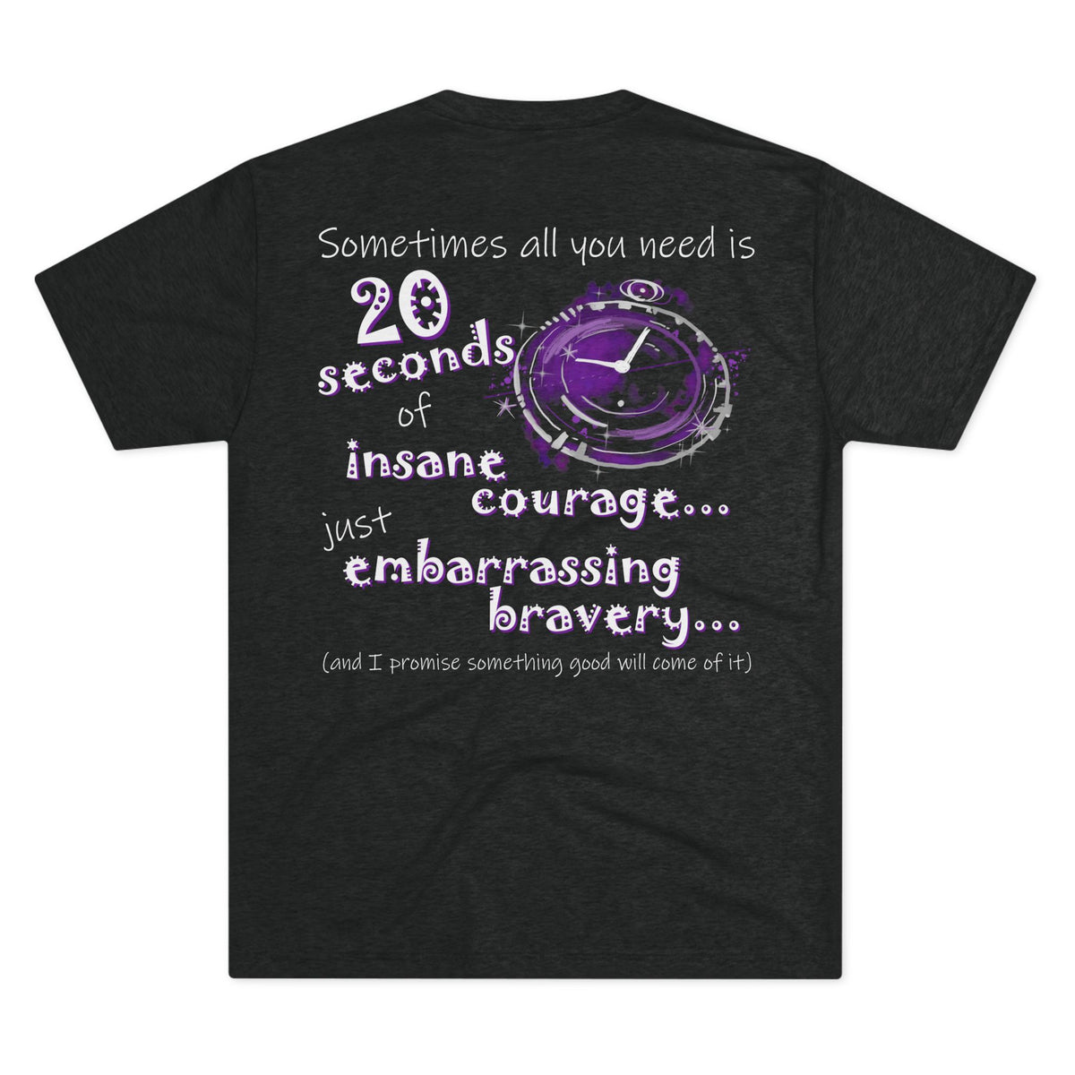 Sometimes All You Need (Triblend Crew Tee)