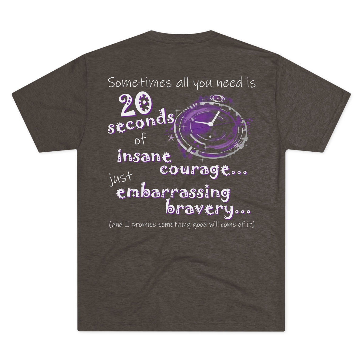 Sometimes All You Need (Triblend Crew Tee)