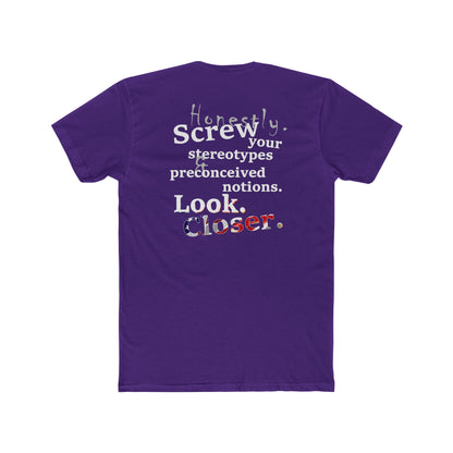 Look. Closer. (Cotton Crew Tee)