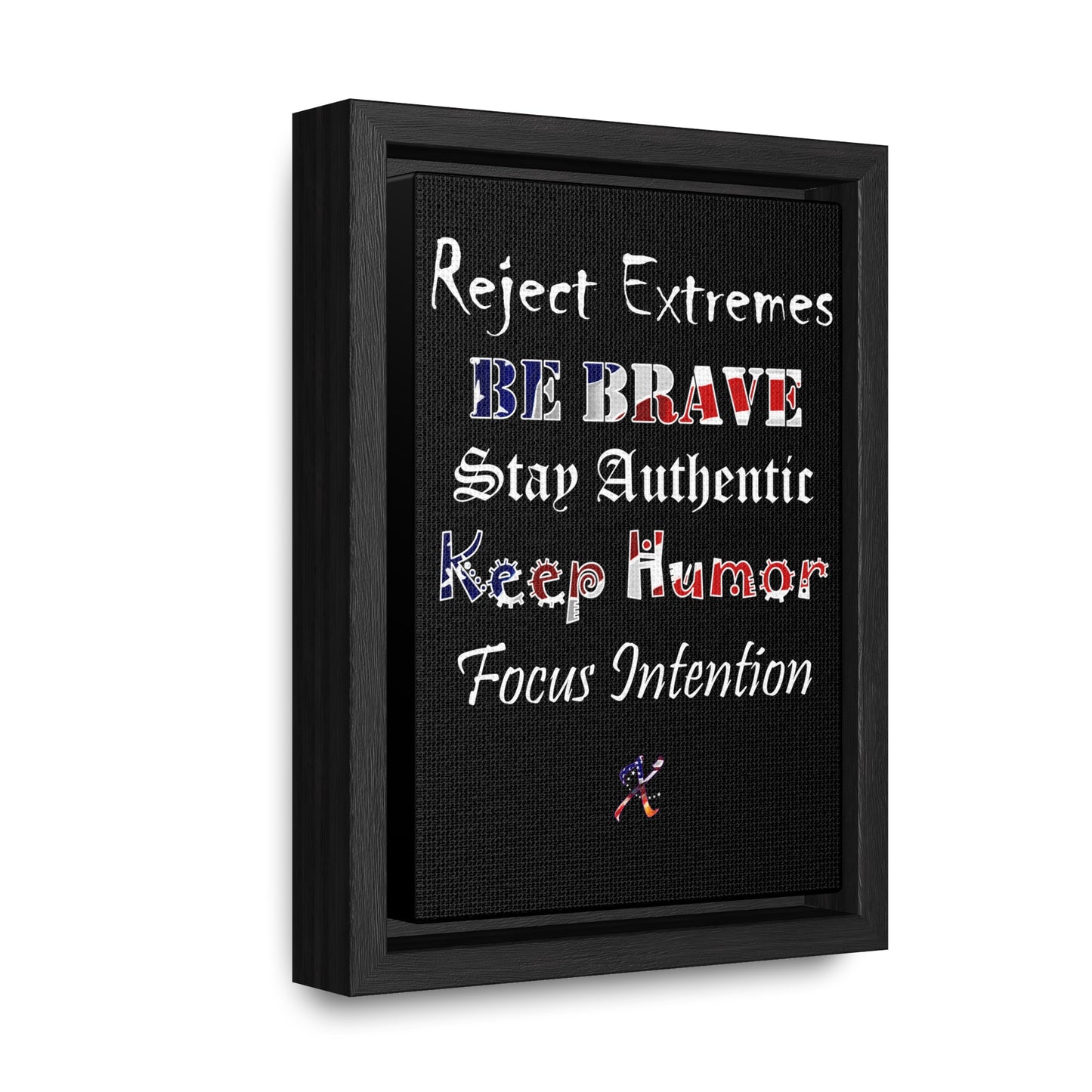 Declaration (Gallery Canvas, Vertical Frame)