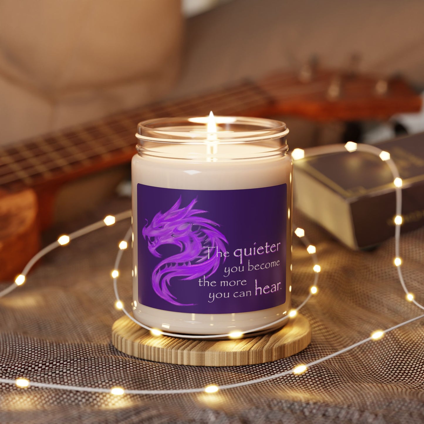 Quieter You Become (Scented Soy Candle, 9oz)