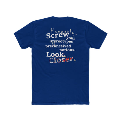 Look. Closer. (Cotton Crew Tee)