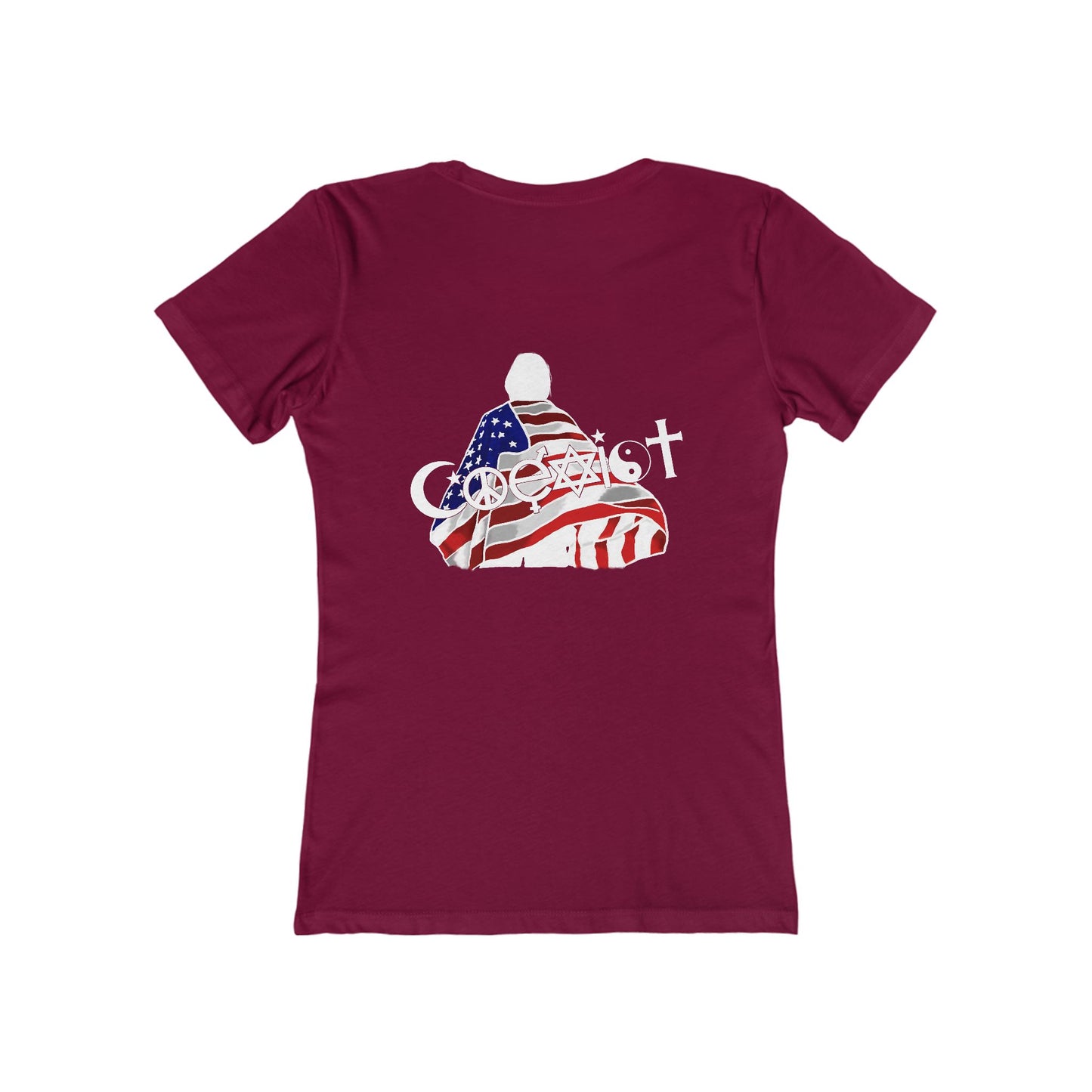 Coexist (Women's Boyfriend Tee)