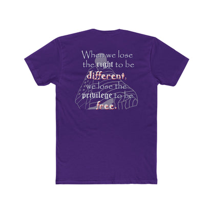 Right to be Different (Cotton Crew Tee)