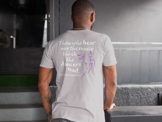 Hip Hop Guy; Those Who Hear Not the Music (Triblend Crew Tee)