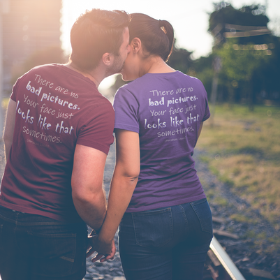 There Are No Bad Pictures (Women's Boyfriend Tee)