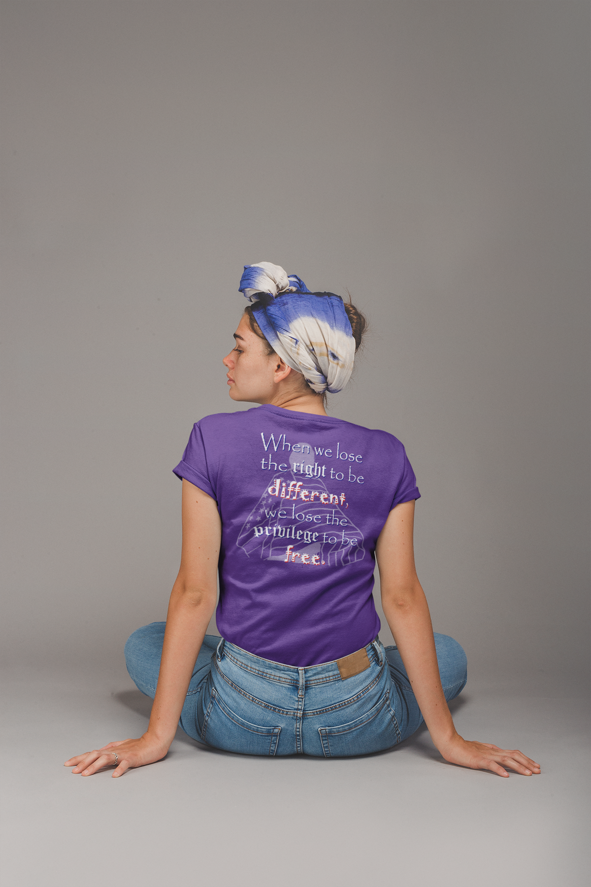 Right to be Different (Women's Boyfriend Tee)