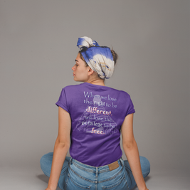 Right to be Different (Women's Boyfriend Tee)