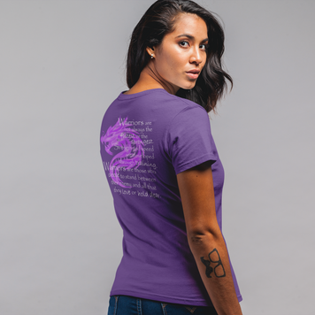 Warriors Are Not Always (Women's Boyfriend Tee)