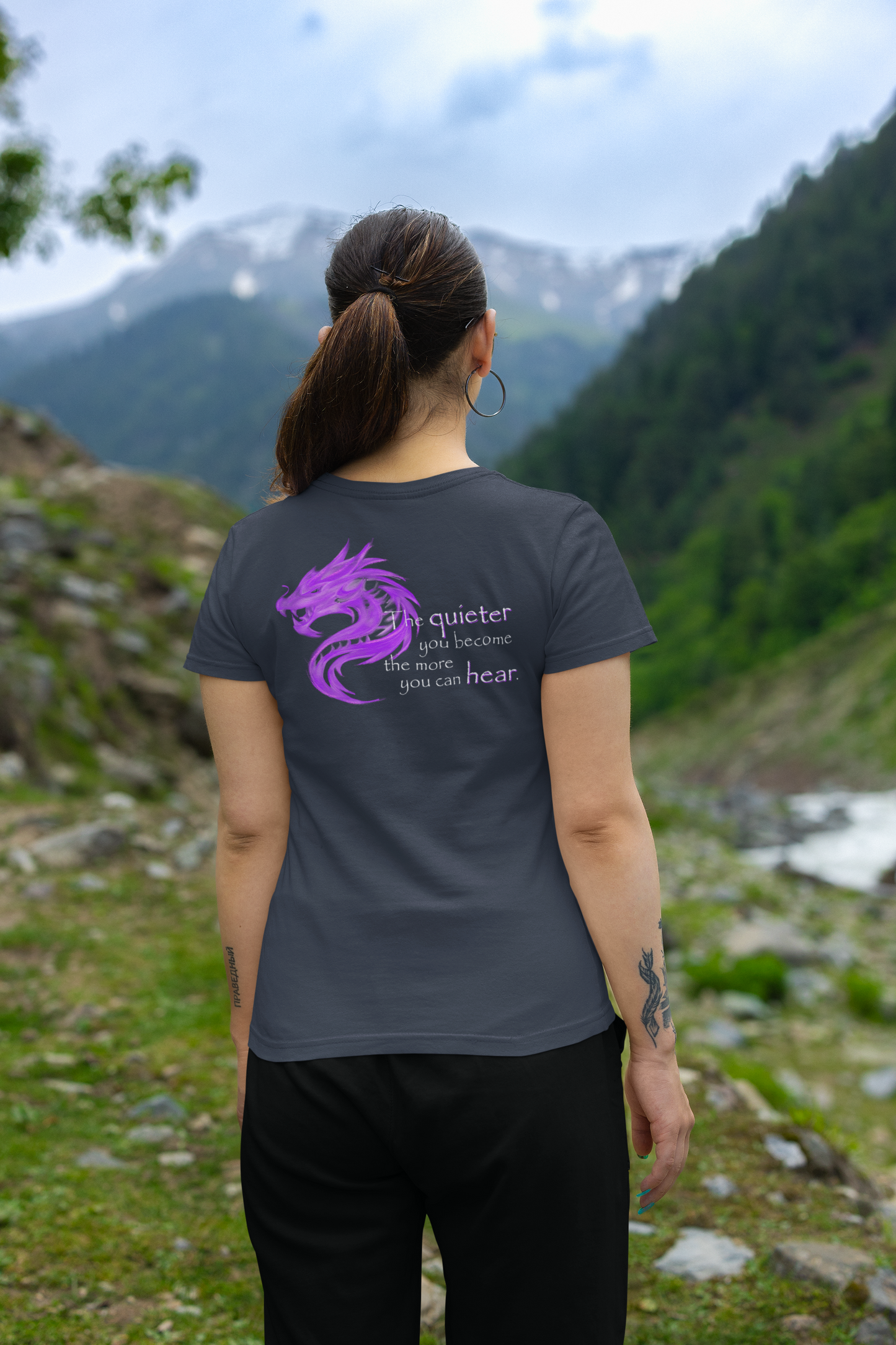 Quieter You Become (Women's Triblend Tee)