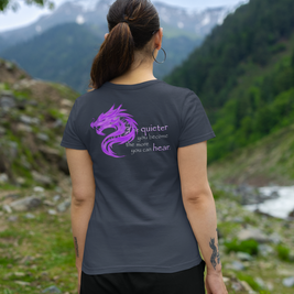 Quieter You Become (Women's Triblend Tee)