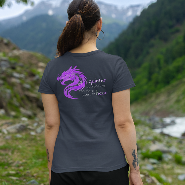 Quieter You Become (Women's Triblend Tee)