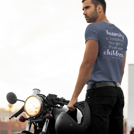 Insanity is Hereditary (Triblend Crew Tee)