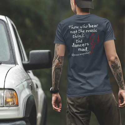 Ballerina; Those Who Hear Not the Music (Triblend Crew Tee)