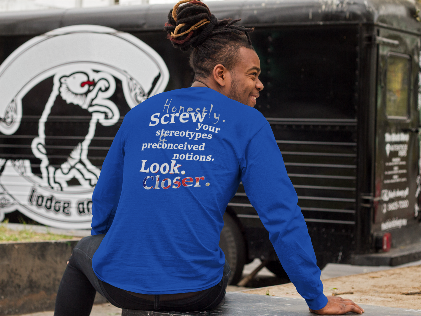 Look. Closer. (Jersey Long Sleeve)