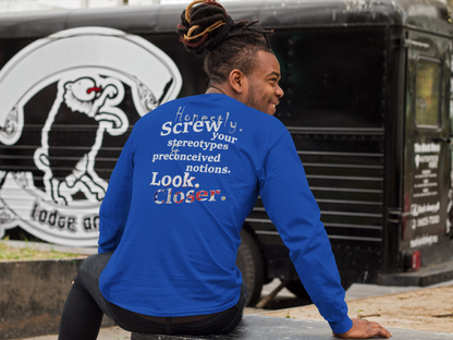 Look. Closer. (Jersey Long Sleeve)