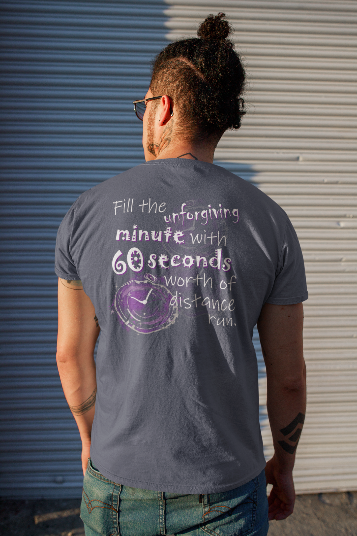 Fill the Unforgiving Minute (Triblend Crew Tee)