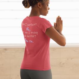 Am I Perfect? No (Women's Triblend Tee)