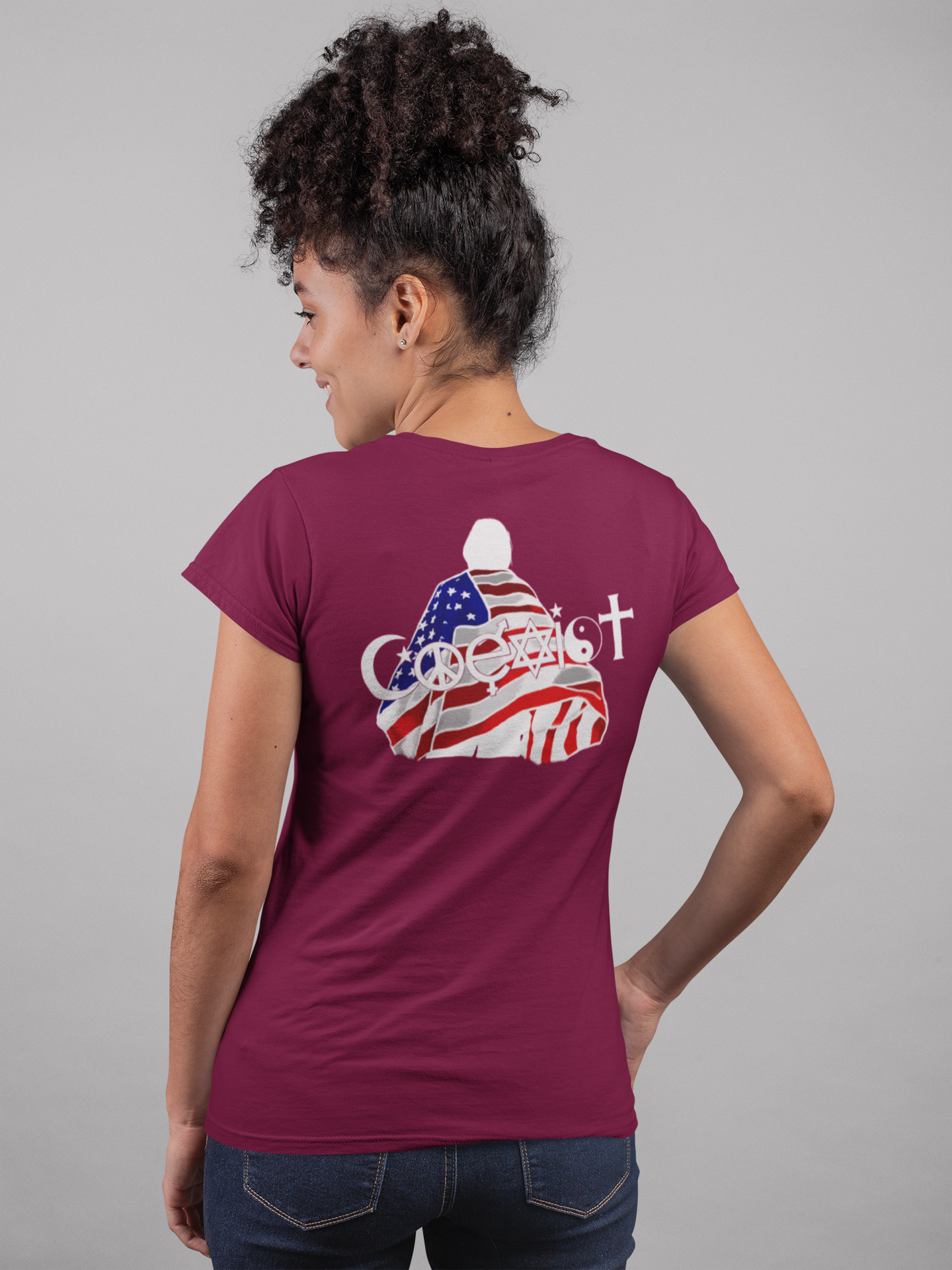 Coexist (Women's Boyfriend Tee)