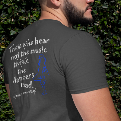 Hip Hop Girl; Those Who Hear Not the Music (Triblend Crew Tee)