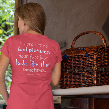 There Are No Bad Pictures (Women's Triblend Tee)