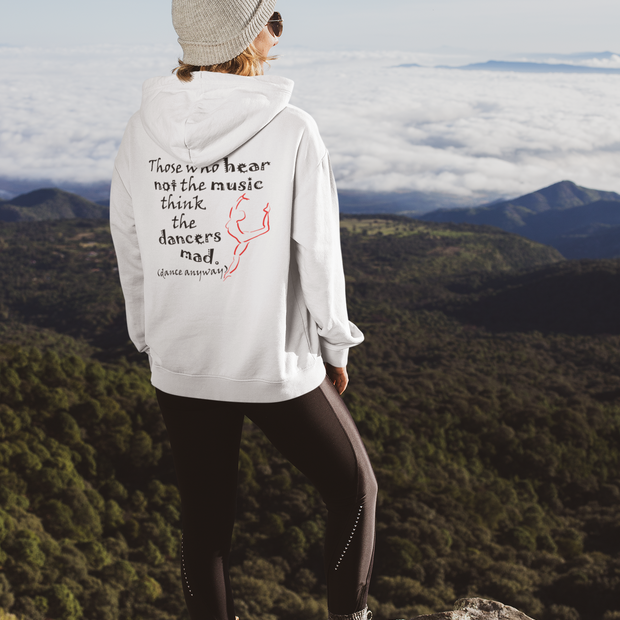 Ballerina; Those Who Hear Not the Music (adidas® Fleece Hoodie)