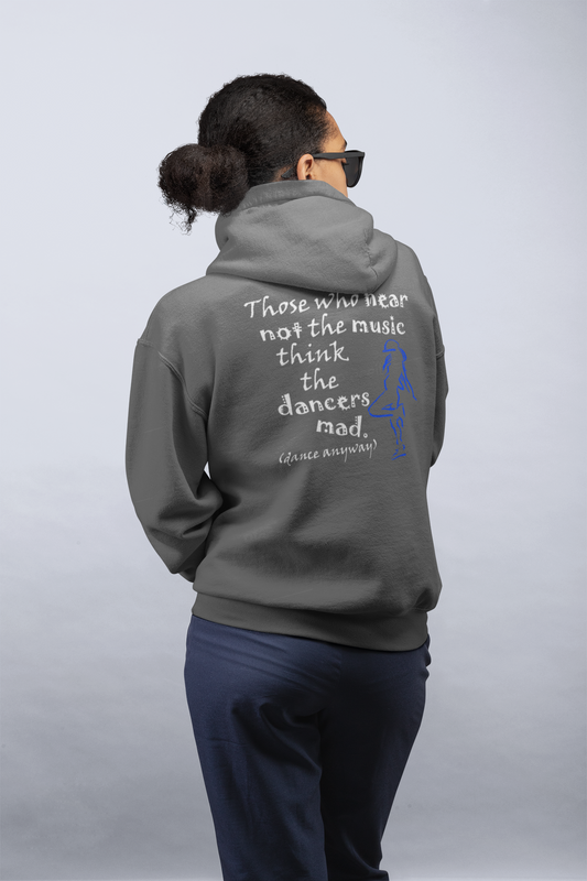 Hip Hop Girl; Those Who Hear Not the Music (adidas® Fleece Hoodie)