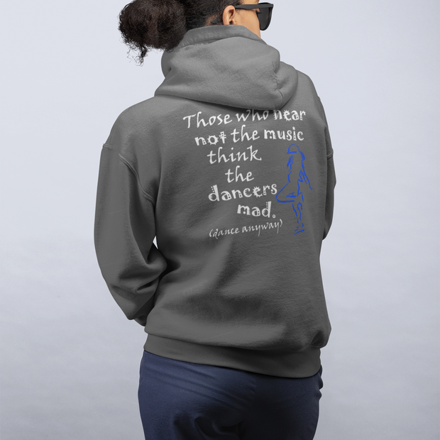 Hip Hop Girl; Those Who Hear Not the Music (adidas® Fleece Hoodie)
