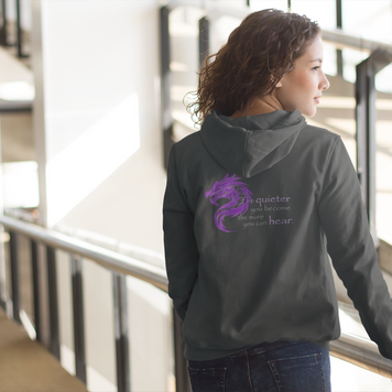 Quieter You Become (Full Zip Hoodie)